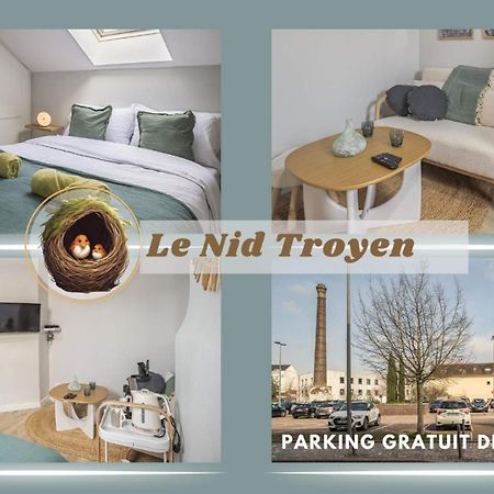 Ferienwohnung Le Nid Troyen - Proche Hypercentre - 2 Pers Troyes Exterior foto